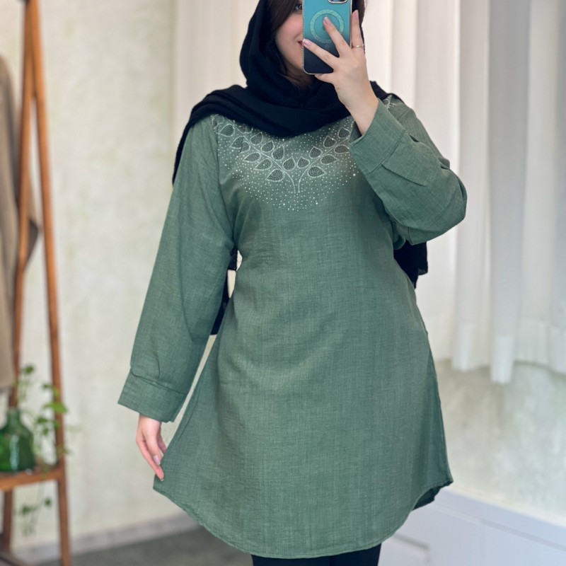 تونیک تابستانه  بلند زنانه نجلا