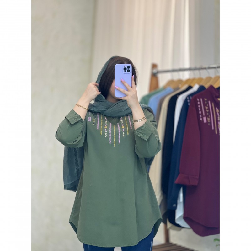 تونیک بلند زنانه مدل گلبهار