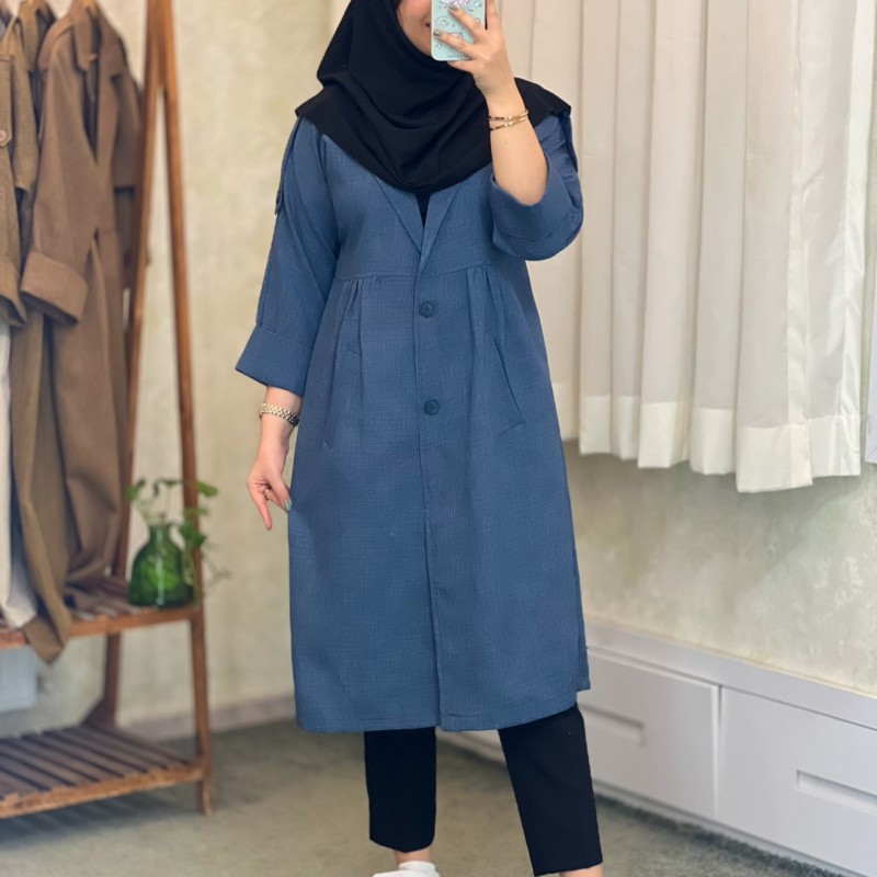 مانتو بلند اداری دانشجویی آنوشا