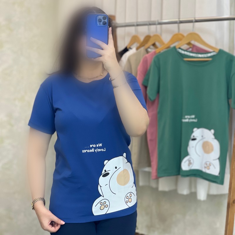 تیشرت راحتی مدل خرس تپلی