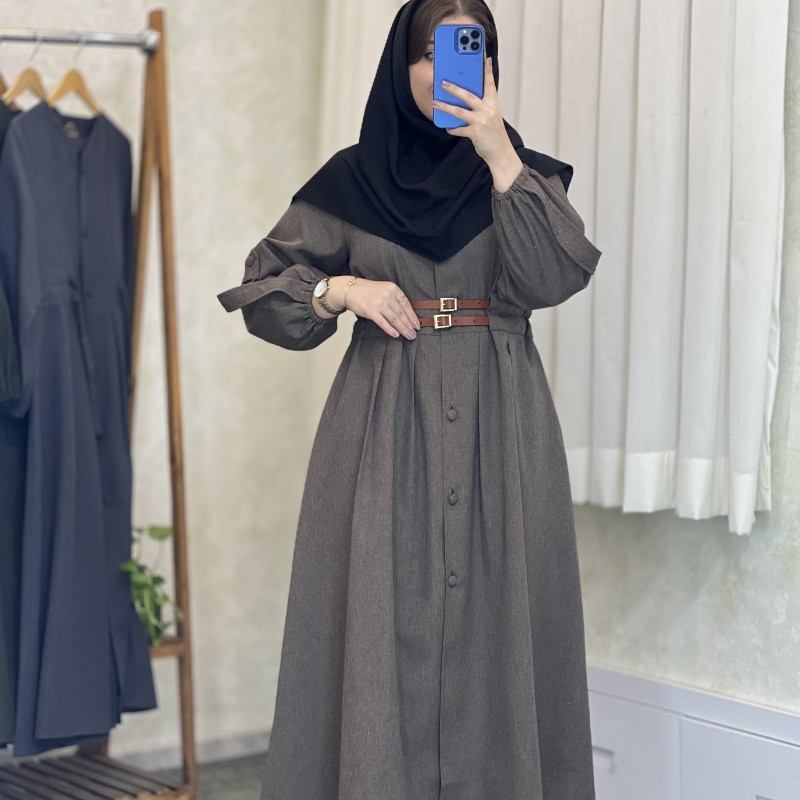 مانتو دانشجویی اداری بلند مدل کمند