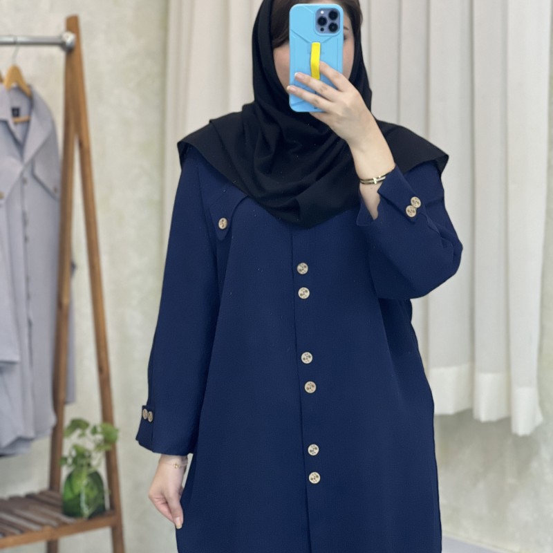 مانتو دانشجویی و اداری مدل فرناز