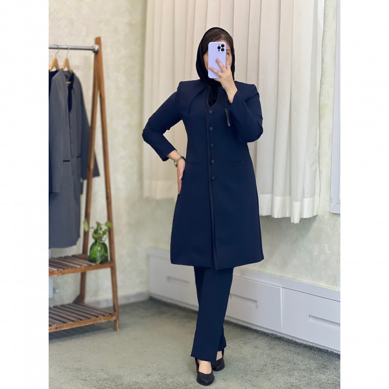 مانتوشلوار اداری کارمندی مدل کلاسیک