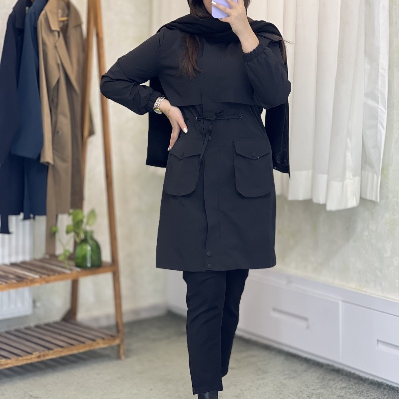 بارونی بلند مدل ناریلا