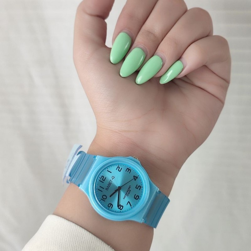 ساعت سیلکونی زنانه ضد اب