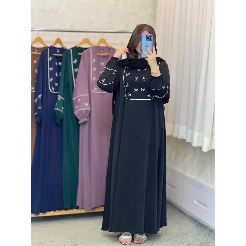 عبا مجلسی پاپیون(حریر اسود)