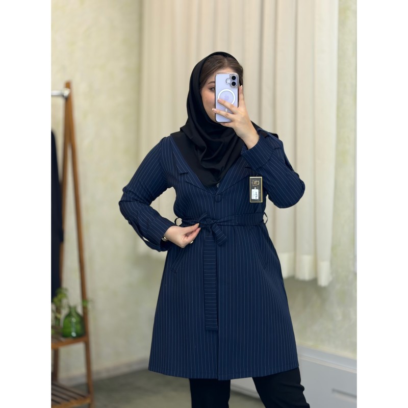 مانتو دانشجویی اداری مدل ملورا