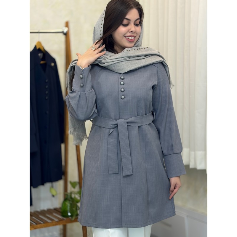 مانتو اداری دانشجویی/مانتوعیدانه مدل نیکا