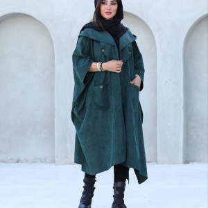 مانتو زنانه سایز بزرگ مدل الیزا کد77525