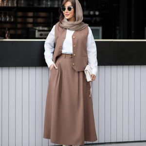 ست جلیقه دامن شومیز  (کالکشن عیدانه 1404) کد 1333