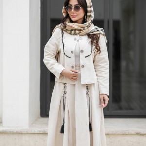 ست کت و دامن زنانه کد 1418