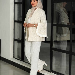 کت و شلوار مجلسی زنانه کد 1419