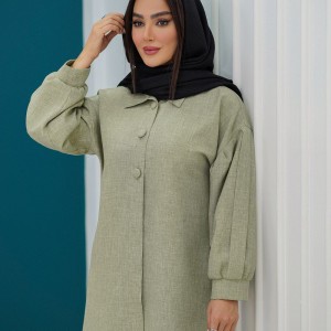 مانتو بلند سایز بزرگ مدل ماهرخ کد 1715