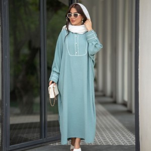 کفتان حجاب تابستانه مدل سلین کد 1577