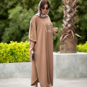 کفتان حجاب تابستانه مدل سلین کد 1577