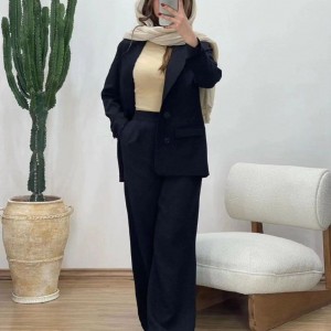 مانتو کت و شلوار مدل شایلین  (کالکشن عیدانه 1404)