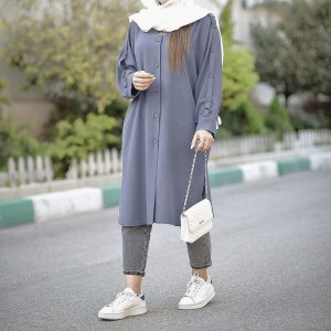 مانتو اداری دانشجویی  مدل ابرا کد 222