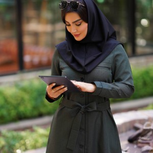 مانتو دانشجویی کاربردی کد 1423