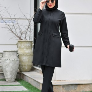 کت و شلوار اداری سایزبزرگ مدل لاوین کد 80284