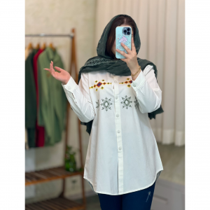 مانتوگلدوزی اسپرت و دانشجویی مدل خورشید