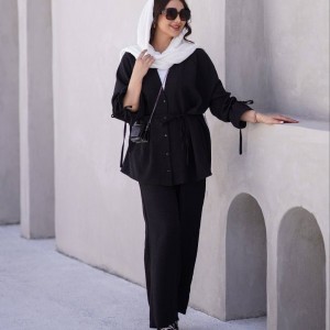 شومیز و شلوار مدل ریش دار