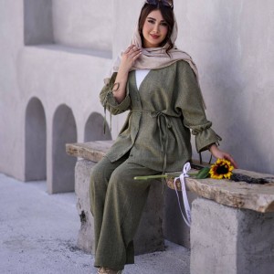 شومیز و شلوار مدل ریش دار