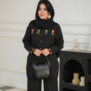 مانتو شومیزی محرمی مدل گلین