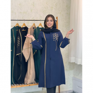مانتو سایز بزرگ زنانه مدل رویسا کد 1551