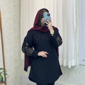 تونیک قد بلند زنانه نیلوفر