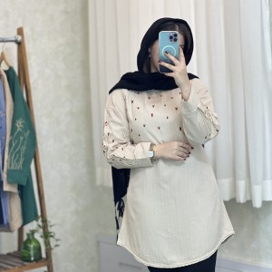 تونیک قد بلند زنانه نیلوفر