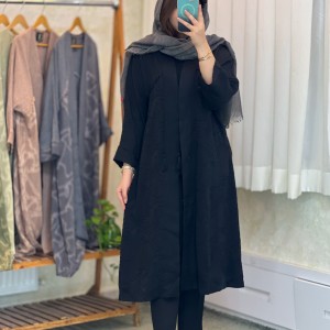 مانتو مزونی بلند زنانه مدل رعنا