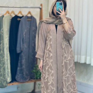 مانتو مزونی بلند زنانه مدل رعنا