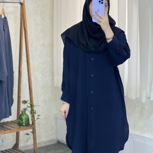 مانتو اداری دانشجویی سایزبزرگ   مدل ابرا کد 222