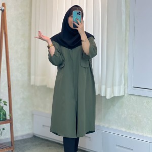 مانتو دانشجویی کاربردی مدل پرنیان