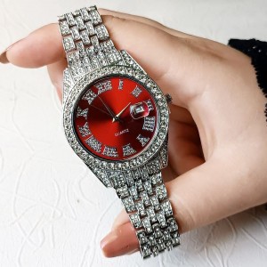 ساعت فول نگین رولکس زنانه