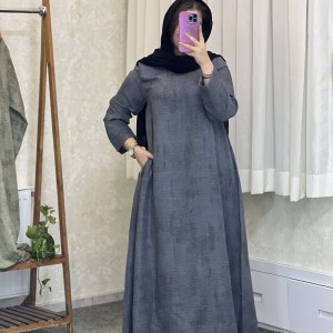 پیراهن بلند و عبا زنانه مدل محنا