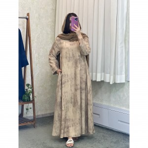 پیراهن بلند و عبا زنانه مدل محنا