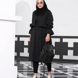 مانتو اداری دانشجویی  بلند شمیم