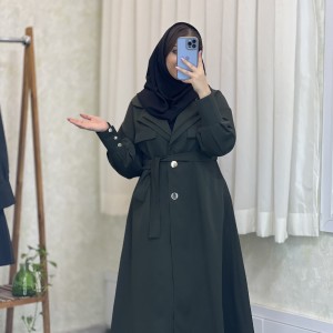 مانتو اداری دانشجویی بلند مدل توسکا