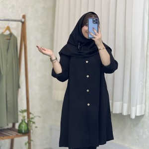 مانتو اداری دانشجویی زنانه مدل میشا
