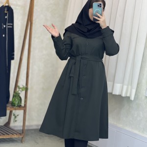 مانتو بلند دانشجویی و اداری بلوط