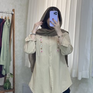 مانتو و شومیز خنک تابستانه مدل گلریز