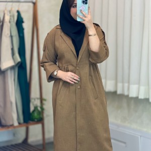 مانتو بلند اداری دانشجویی آنوشا