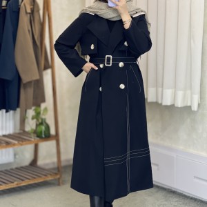 بارانی بلند مدل ژوبین