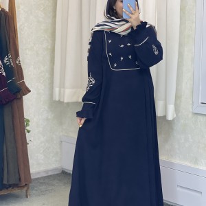 پیراهن و عبا مخمل مدل ترنج