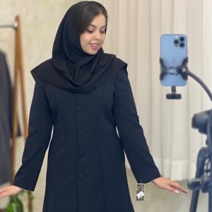 مانتوشلوار اداری مدل طاووس