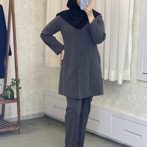 مانتوشلوار اداری مدل طاووس