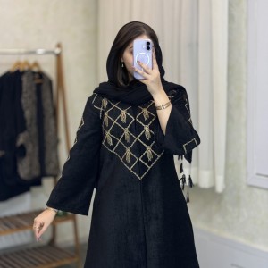 مانتو مزونی مجلسی مدل عسل