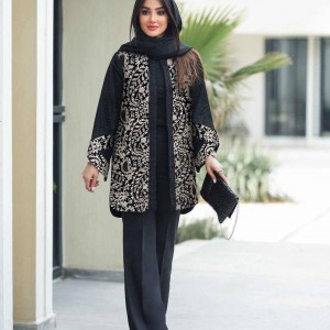 مانتو مجلسی و مزونی مدل لاله