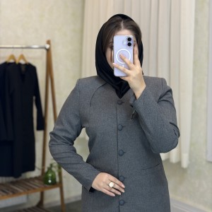 مانتوشلوار بلند اداری مدل آشا